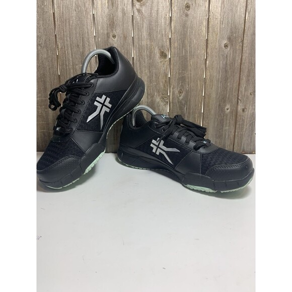 Kuru Womens 10 M Quantum Sneakers Shoes Black Orthotic Walk Gym Work Nursing - Picture 6 of 9